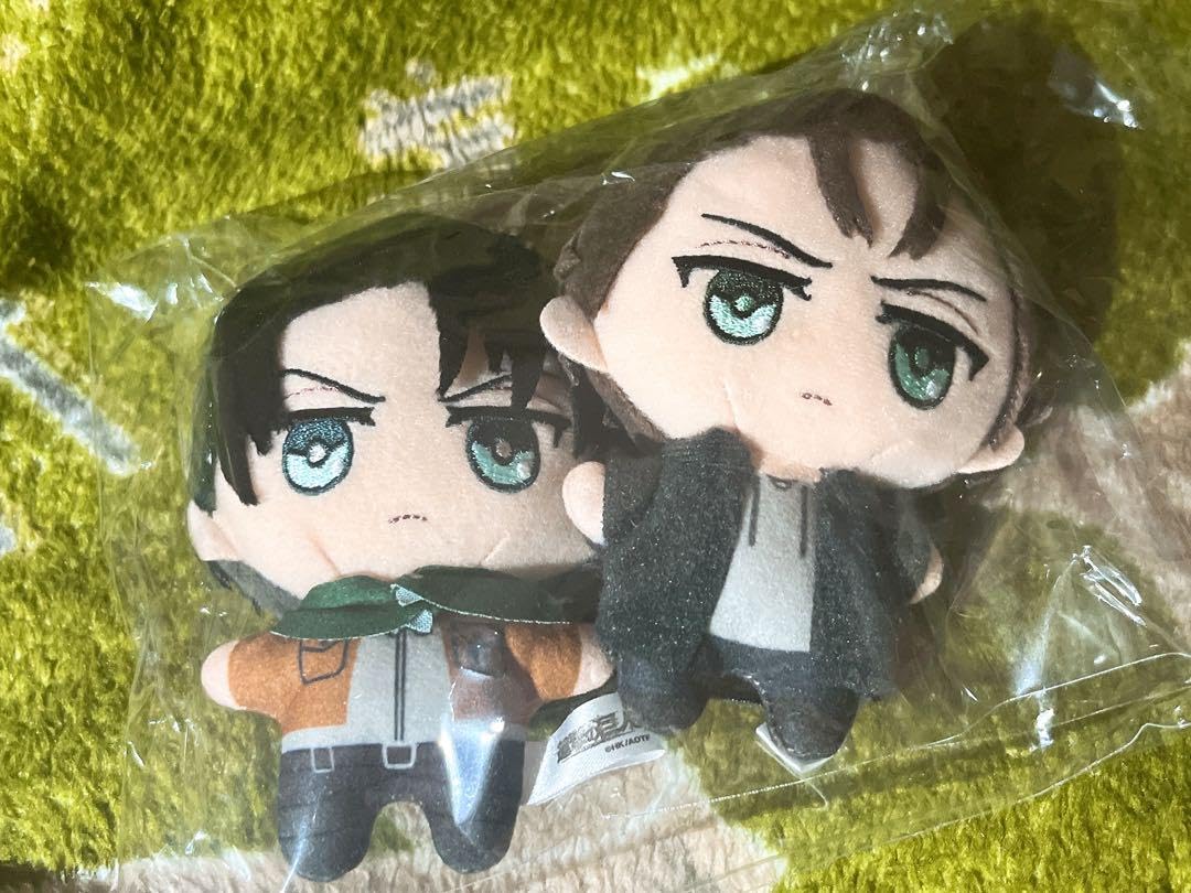 Amazon.co.jp: 進撃巨人 ちびぬい リヴァイ エレン : おもちゃ
